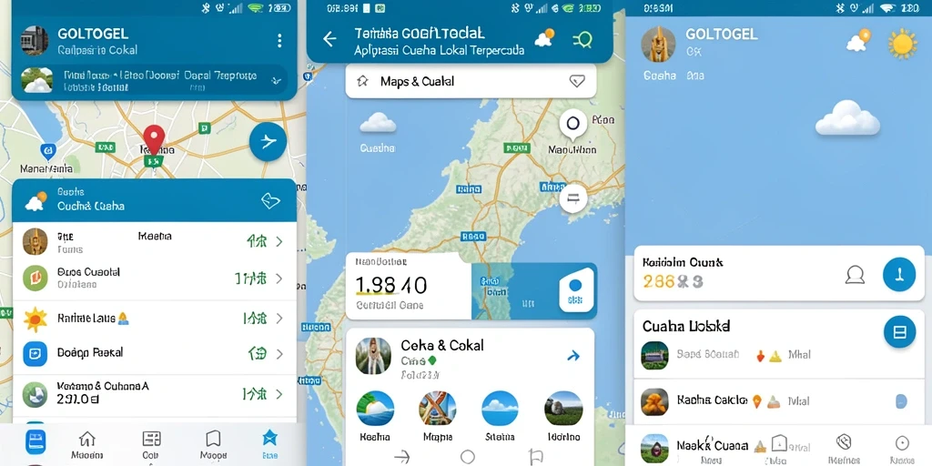 Tampilan antarmuka GOLTOGEL yang informatif dan menarik.