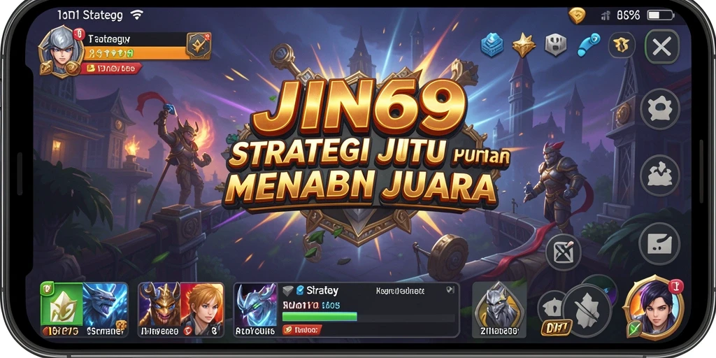 Antarmuka JIN69 yang intuitif dan memukau.