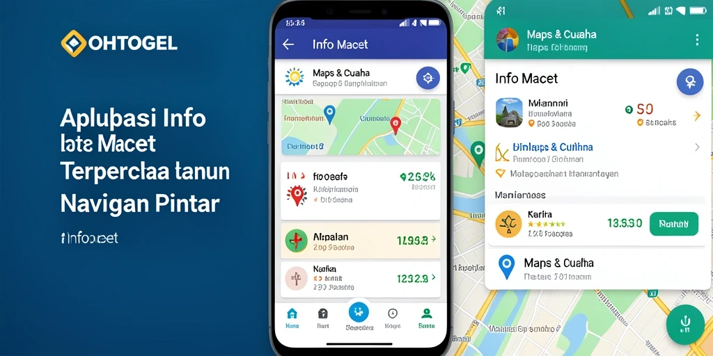 Antarmuka OHTOGEL yang mudah digunakan untuk informasi lalu lintas.